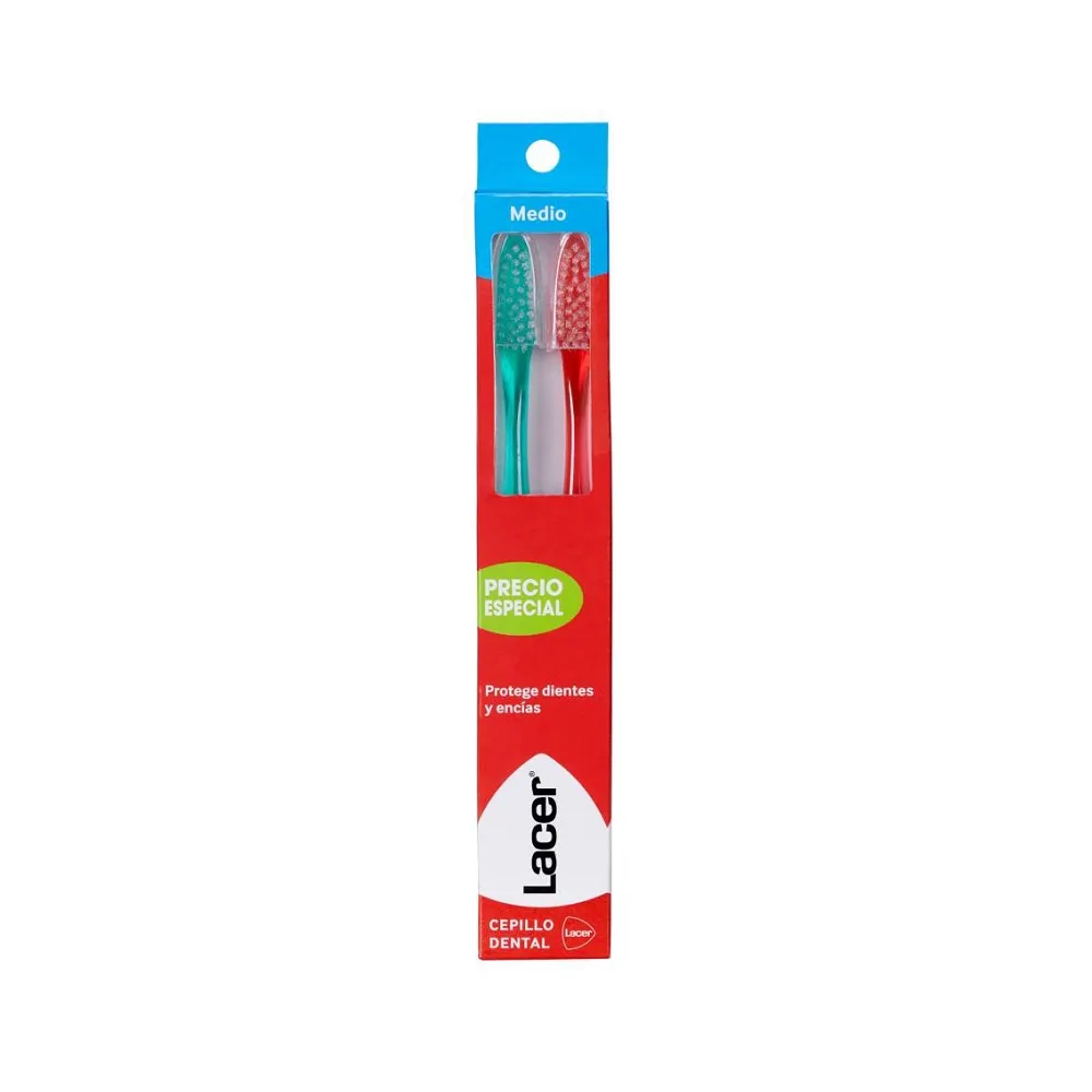 Lacer DUPLO Cepillo Dientes Medio
