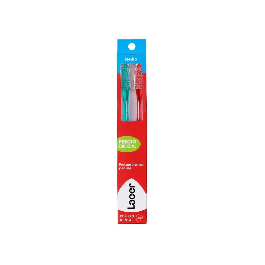 Lacer DUPLO Cepillo Dientes Medio