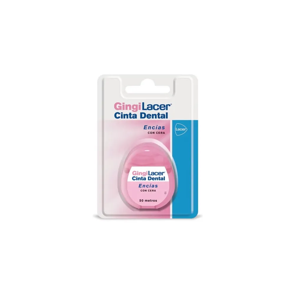 Lacer Gingilacer Cinta Dental Encías Con Cera 50m