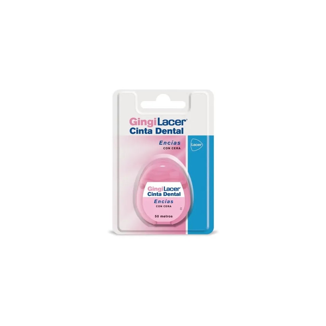 Lacer Gingilacer Cinta Dental Encías Con Cera 50m