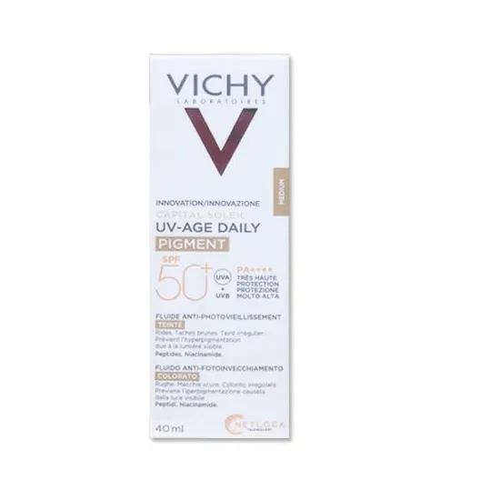 Vichy Capital Soleil UV-Age Daily PIGMENT Water Fluid Color SPF50+ 40 ml