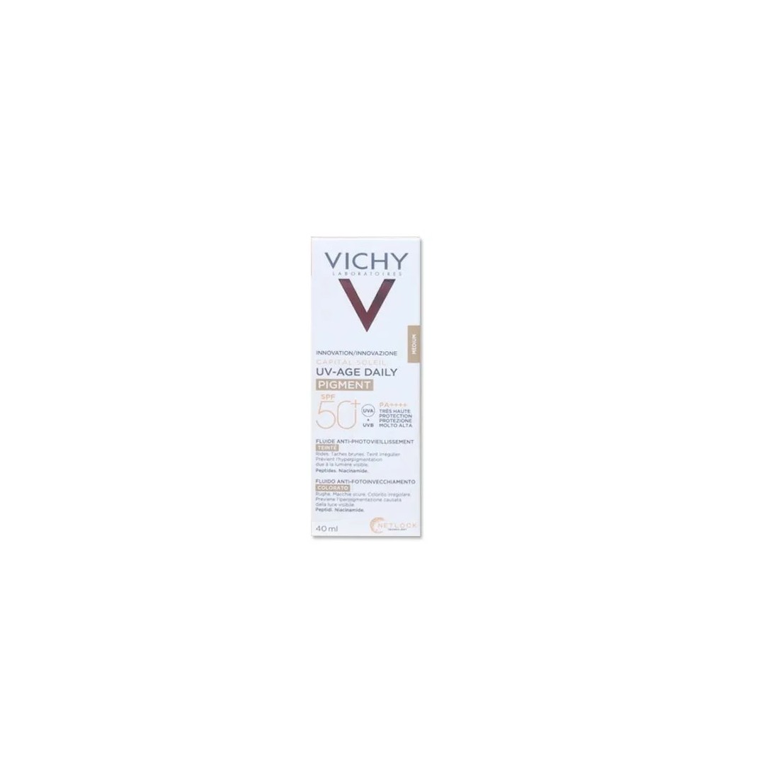 Vichy Capital Soleil UV-Age Daily PIGMENT Water Fluid Color SPF50+ 40 ml