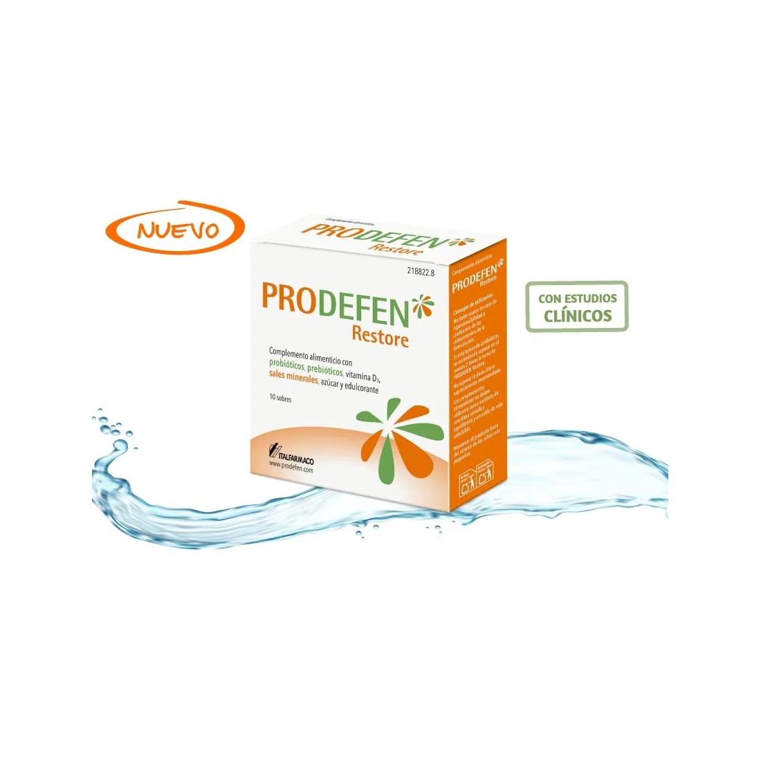 MasParafarmacia: Comprar Prodefen RESTORE 10 Sobres barato