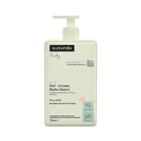 Suavinex Gel - Crema Baño Suave 750 Ml
