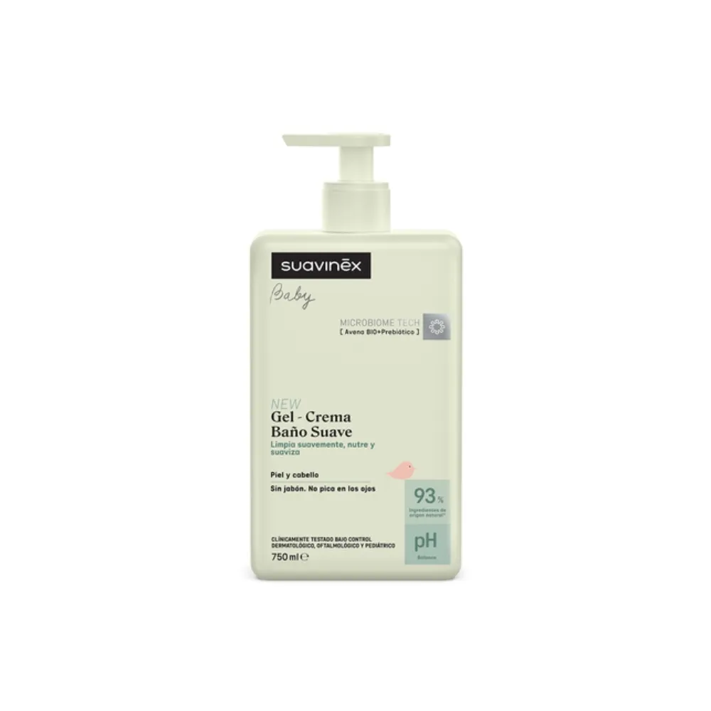 Suavinex Gel - Crema Baño Suave 750 Ml