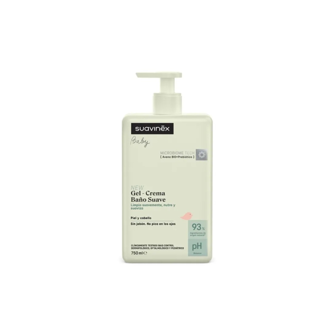 Suavinex Gel - Crema Baño Suave 750 Ml