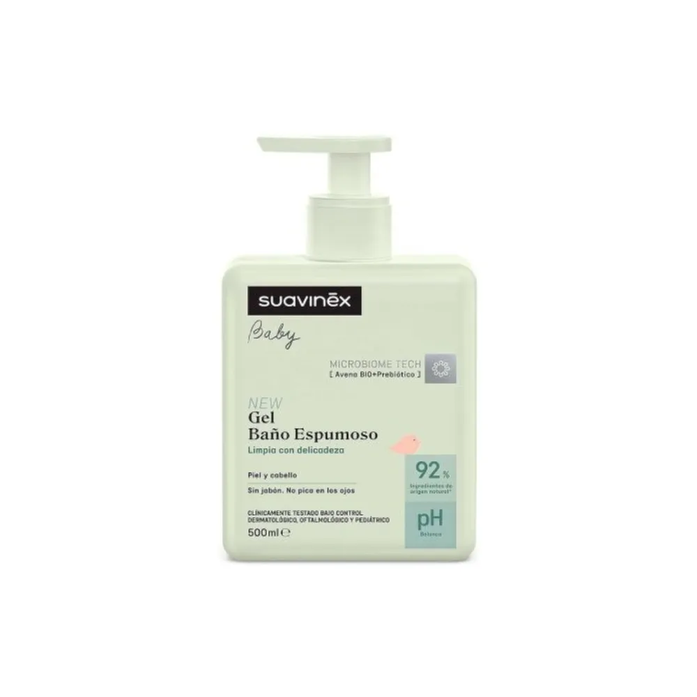 Compra Suavinex Gel Baño Espumoso 500 Ml al mejor precio | Más Parafarmacia