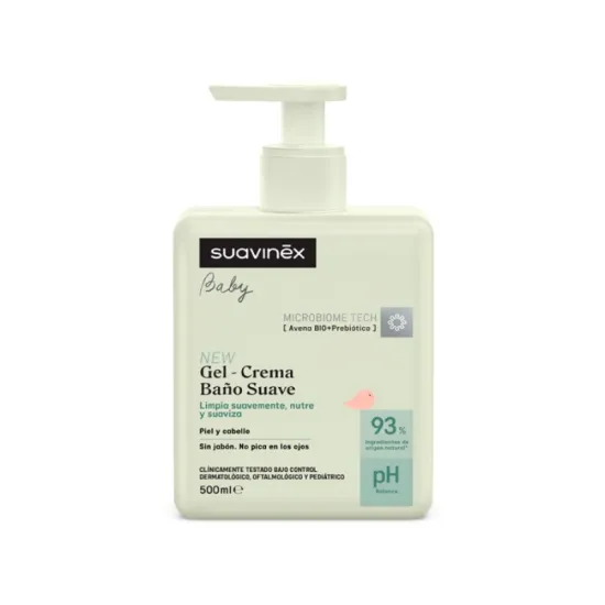Suavinex Gel Crema Baño Suave 500 ml