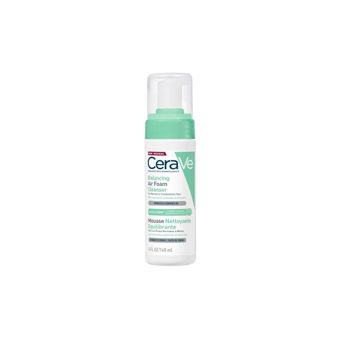 Cerave Limpiador Air Foam Espumoso Reequilibrante 148 Ml