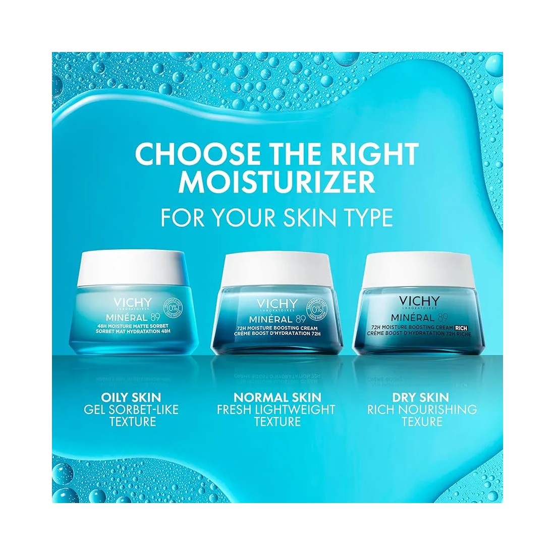 Compra Vichy Mineral 89 Gel Mate Boost Hidratación 48H 50 Ml al mejor precio | Más Parafarmacia