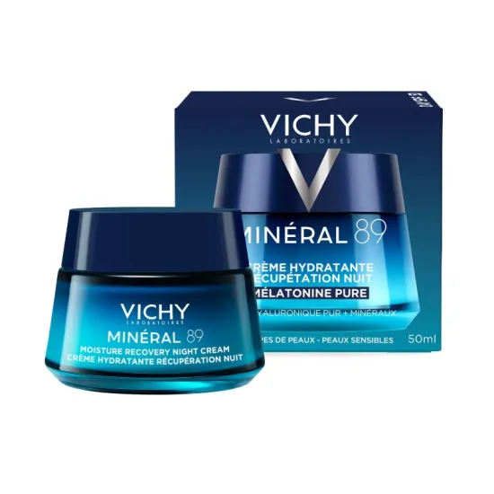 Vichy Mineral 89 Crema Hidratante Recuperadora Noche 50 Ml