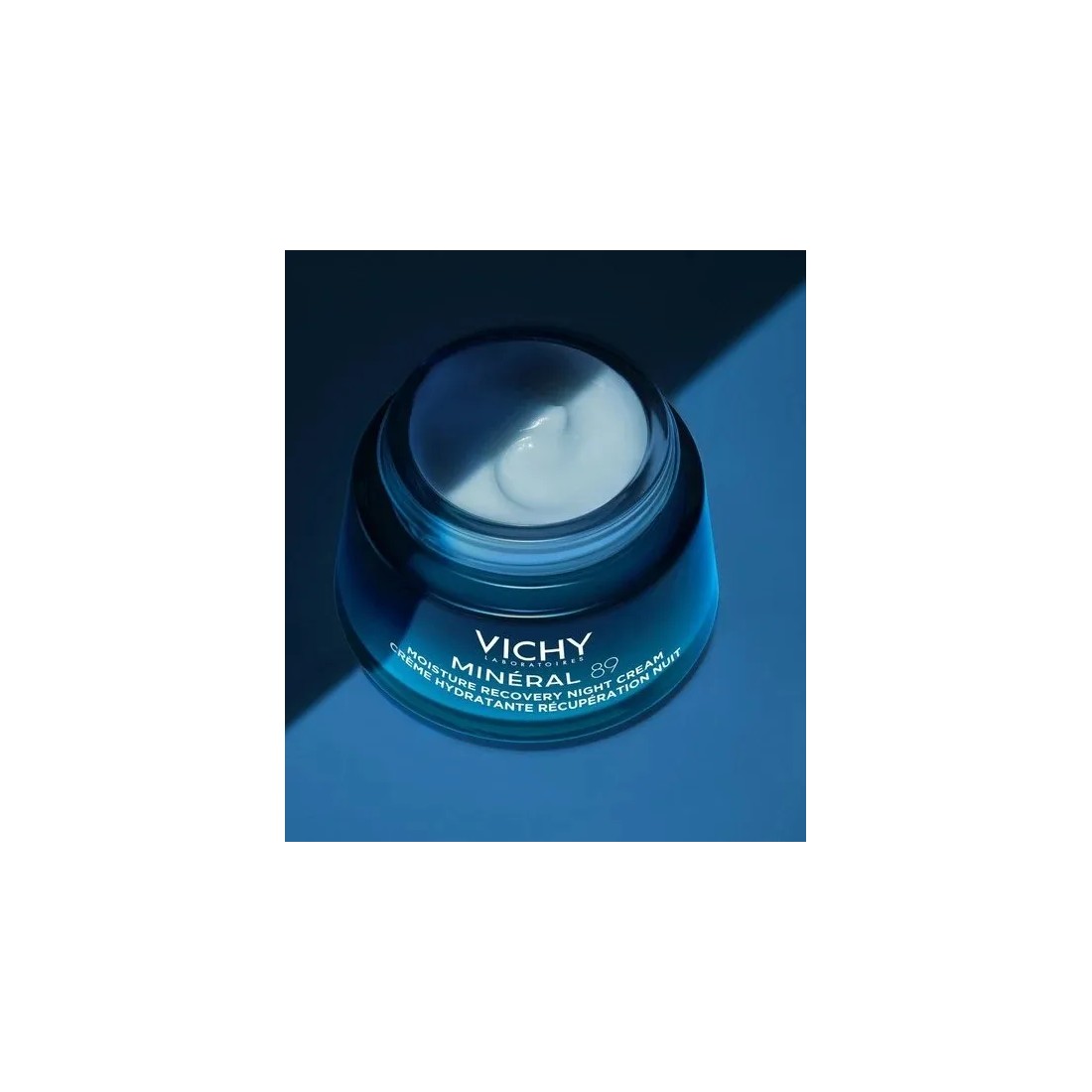 Vichy Mineral 89 Crema Hidratante Recuperadora Noche 50 Ml textura