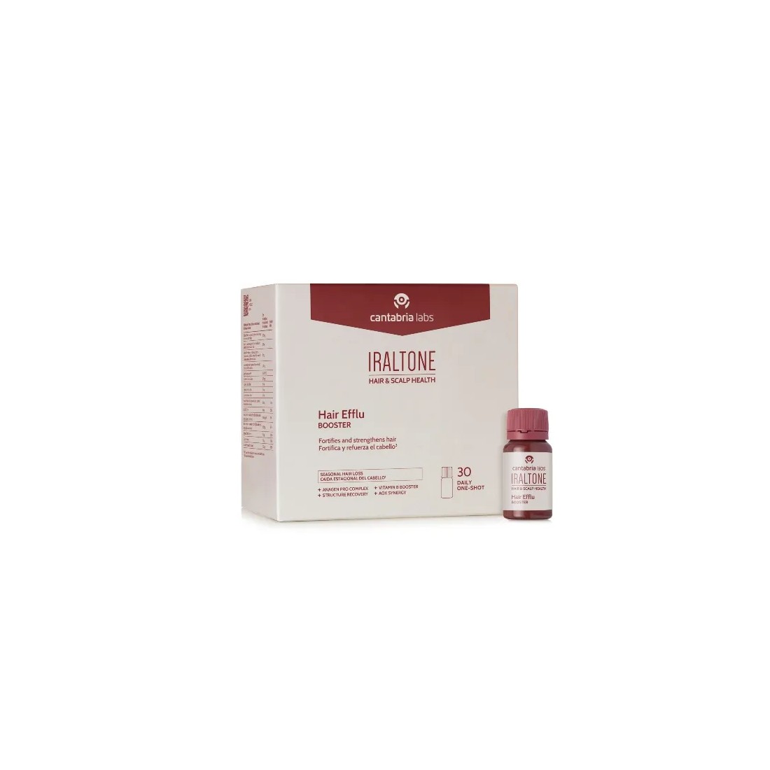 Iraltone Hair Efflu Booster Bebible 30 Chupitos Diarios