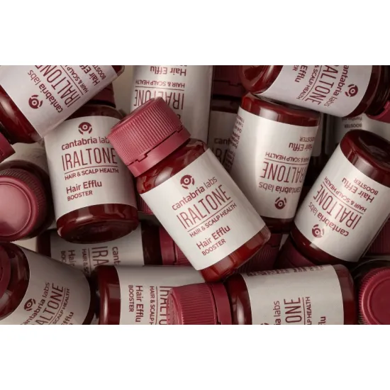 Iraltone Hair Efflu Booster Bebible 30 Chupitos Diarios interior