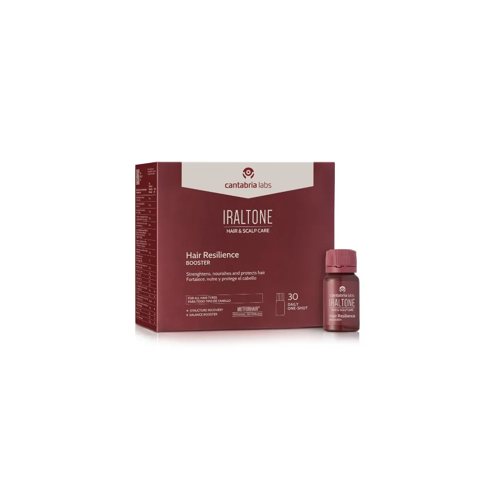 MasParafarmacia: Comprar Iraltone Hair Resilience Booster Bebible 30 Chupitos Diarios