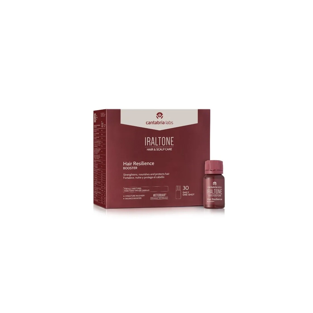 MasParafarmacia: Comprar Iraltone Hair Resilience Booster Bebible 30 Chupitos Diarios
