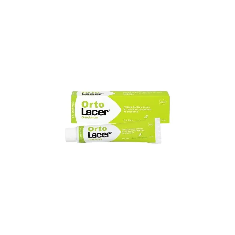 Compra Lacer Ortolacer Gel Dentrifico Lima Fresca 75 Ml | MasParafarmacia