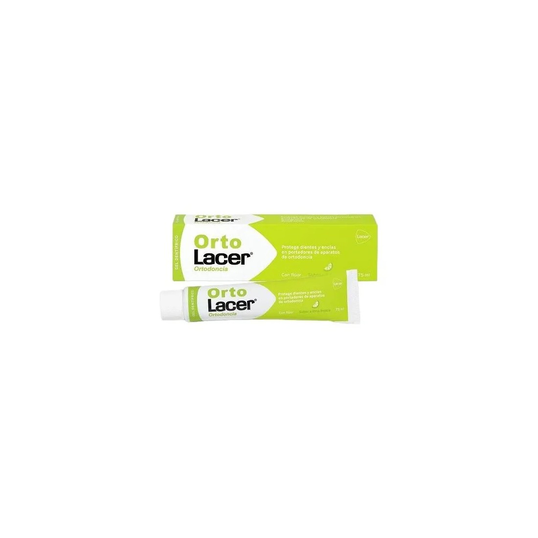 Compra Lacer Ortolacer Gel Dentrifico Lima Fresca 75 Ml | MasParafarmacia