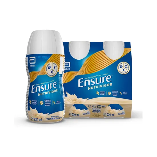 MasParafarmacia: Comprar Ensure NutriVigor Batidos de Vainilla 4X220 ml