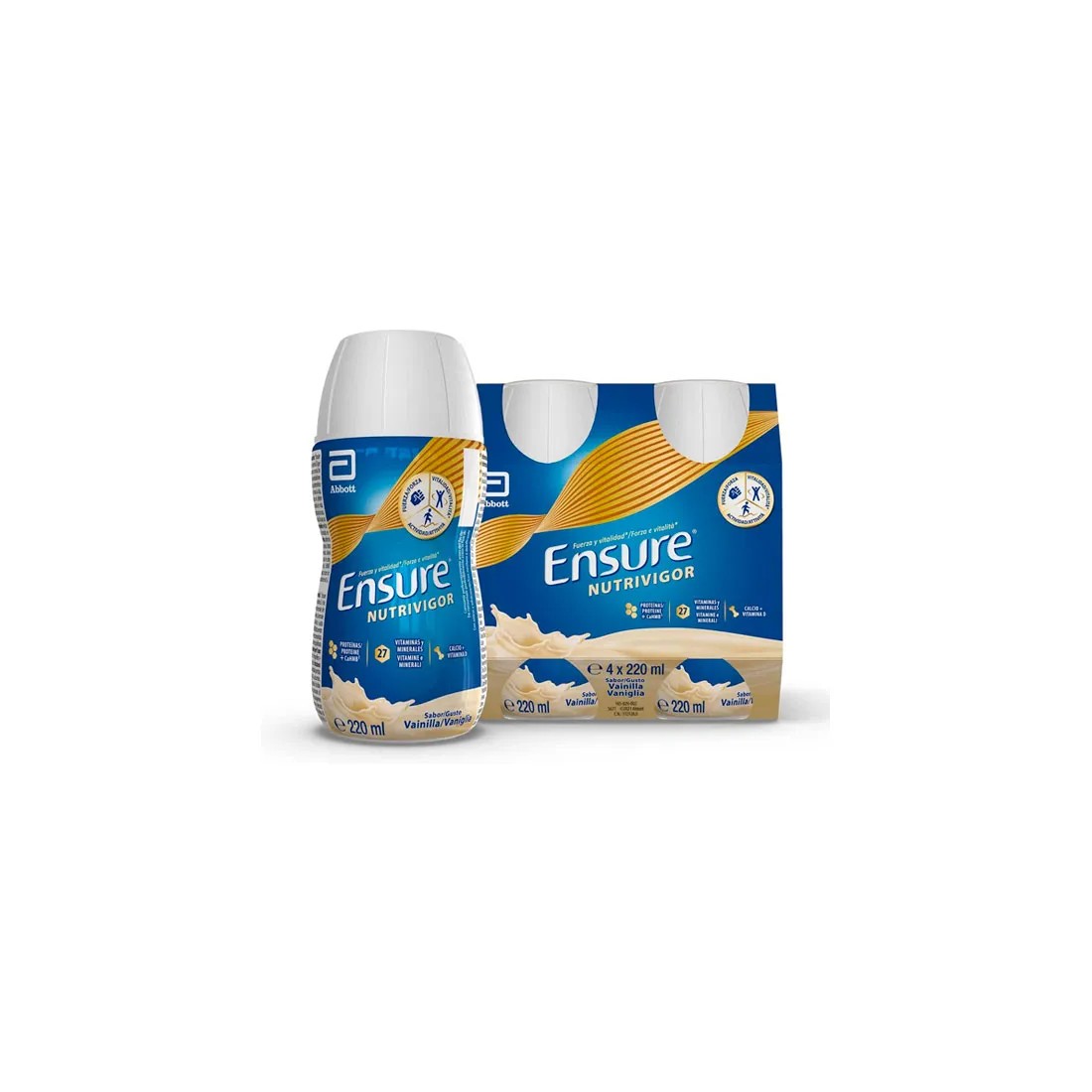 MasParafarmacia: Comprar Ensure NutriVigor Batidos de Vainilla 4X220 ml