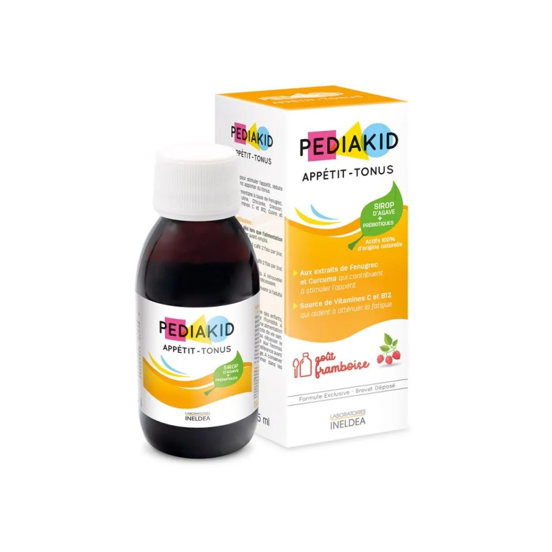 Pediakid Jarabe Apetito-Tono Sabor Frambuesa 125 Ml
