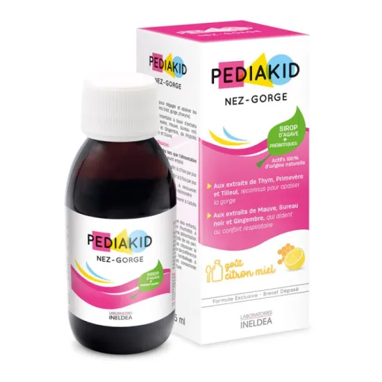 MasParafarmacia: Comprar Pediakid Jarabe Muquitos Sabor Limón Miel 125 Ml