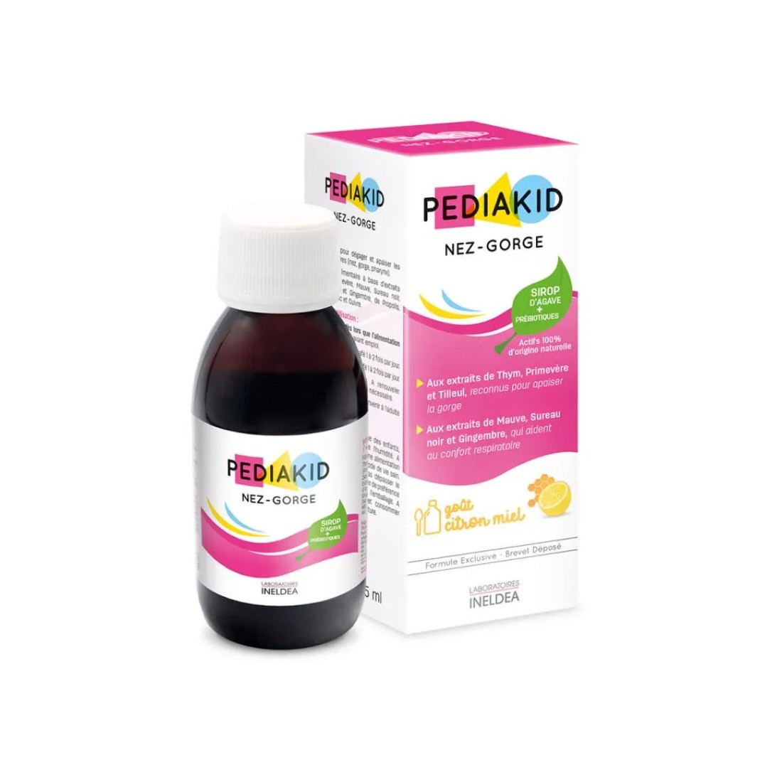 MasParafarmacia: Comprar Pediakid Jarabe Muquitos Sabor Limón Miel 125 Ml