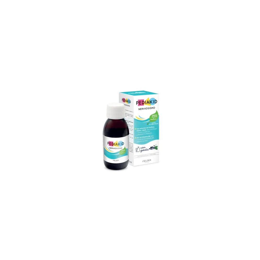 Pediakid Jarabe Sistema Nervioso Sabor Grosella 125 Ml