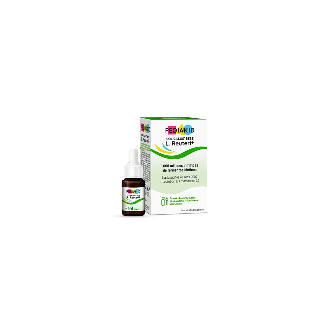 Pediakid L. Reuteri+ Gotas Sabor Neutro 8 ml