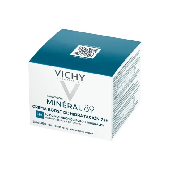 Vichy Mineral 89 crema hidratante ligera 50 ml
