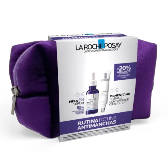 La Roche Posay Sérum Mela B3 50 Ml + Pigmentclar Ojos + Neceser Regalo