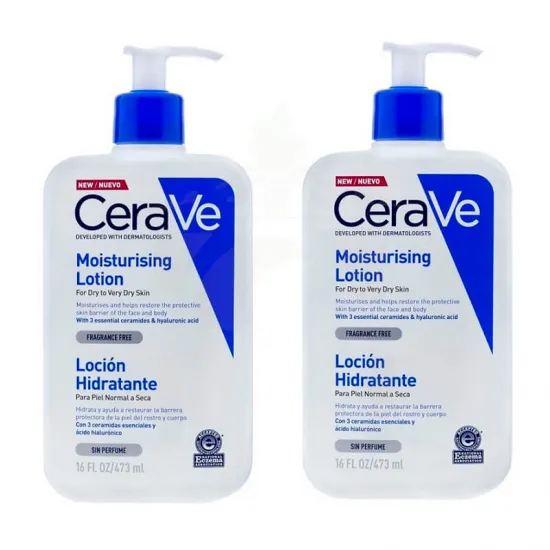 Cerave Loción Hidratante Duplo 2x473 ml