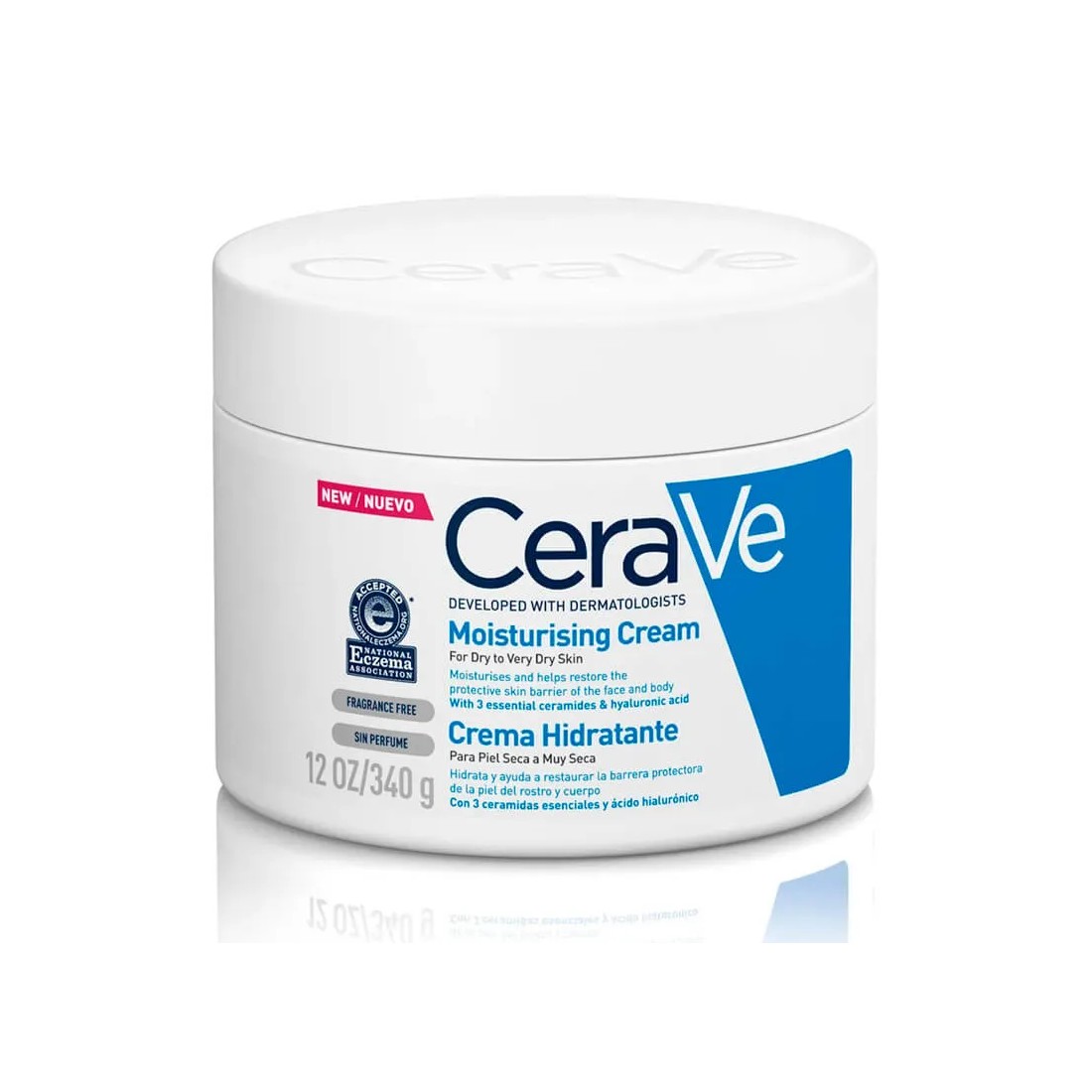 CeraVe Crema Hidratante Duplo 2x340g envase