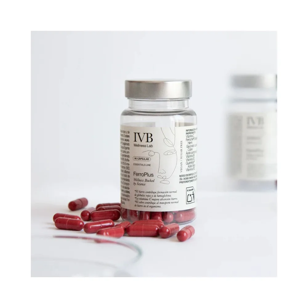 IVB FerroPlus 90 Cápsulas | Masparafarmacia