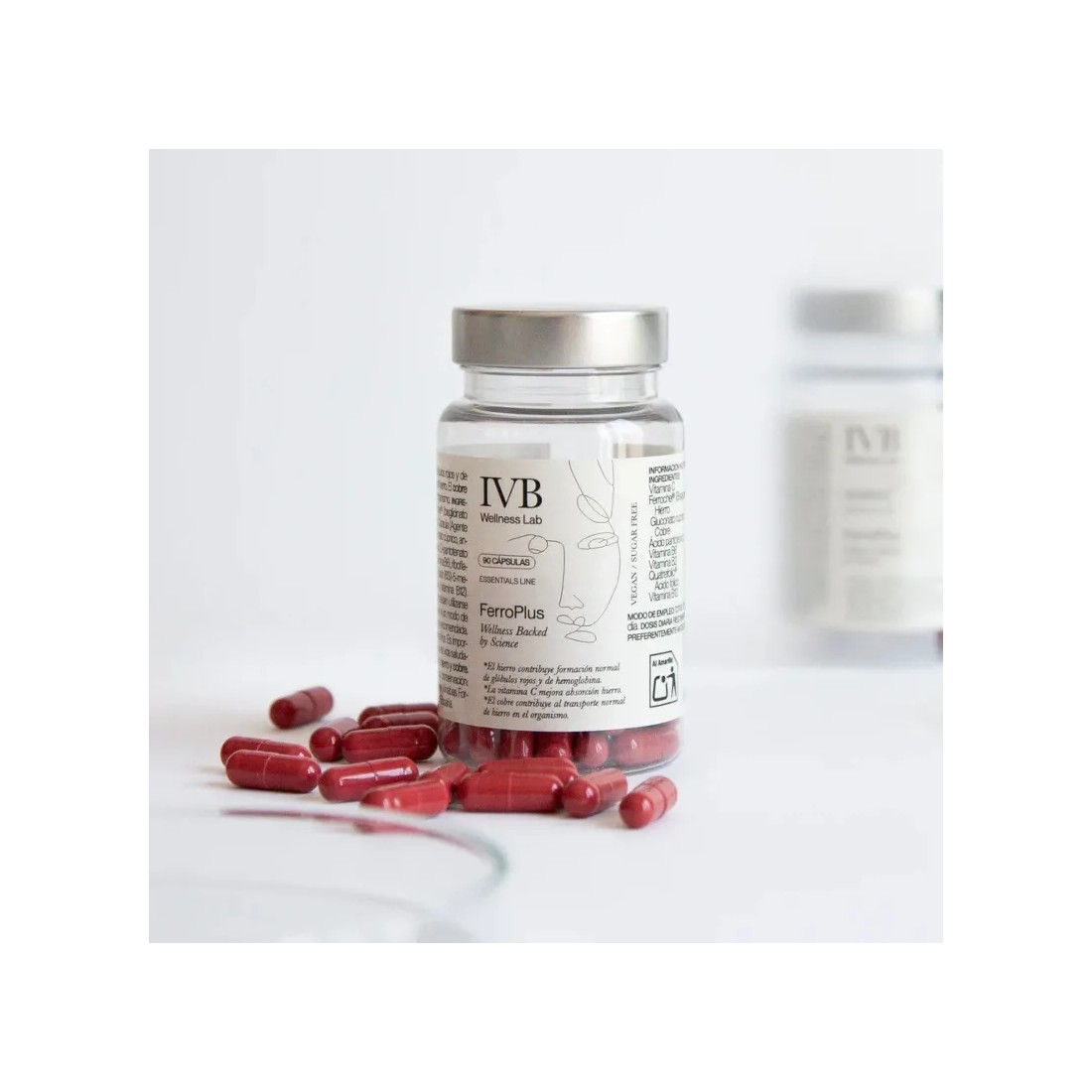 IVB FerroPlus 90 Cápsulas | Masparafarmacia