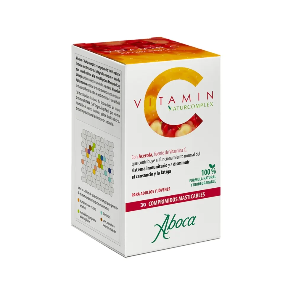 Aboca Vitamin C Naturcomplex 30 Comprimidos Masticables