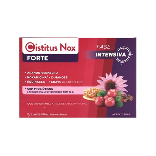 Cistitus Nox Forte Probióticos 10 Sobres nuevo formato