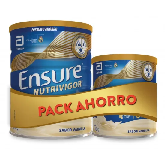 Compra Ensure Nutrivigor Vainilla 850 Gramos + 400 Gr al mejor precio | Más Parafarmacia