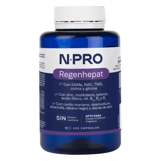 NPRO Regenhepat 120 Cápsulas