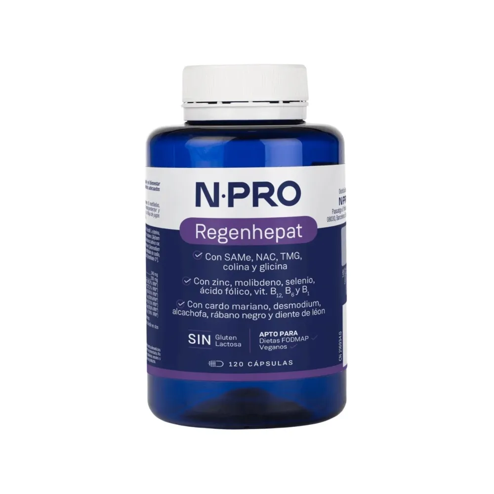 NPRO Regenhepat 120 Cápsulas