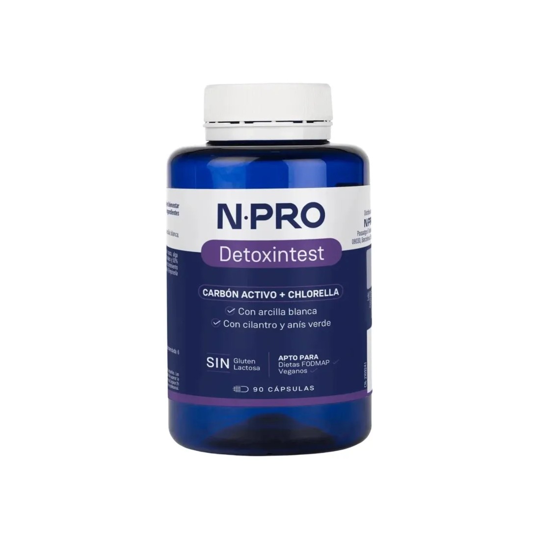 NPRO Detoxintest 90 Cápsulas