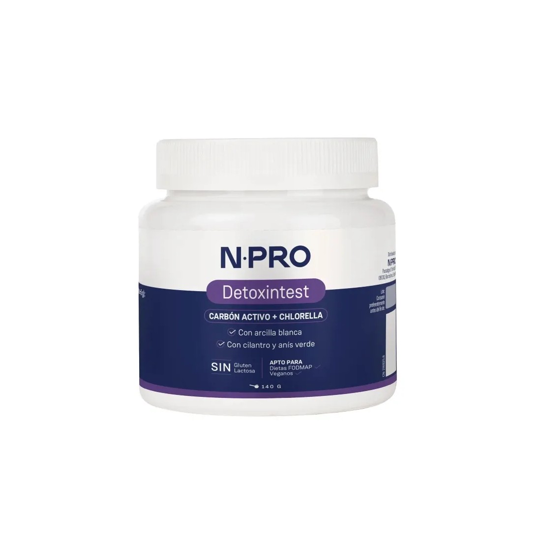 NPRO Detoxintest 140 Gramos | Comprar Online al Mejor Precio | MasParafarmacia.com