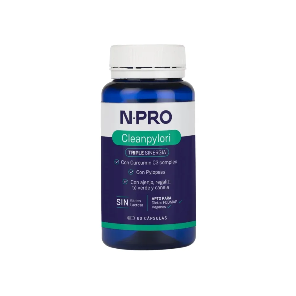 NPRO Cleanpylori 60 Cápsulas