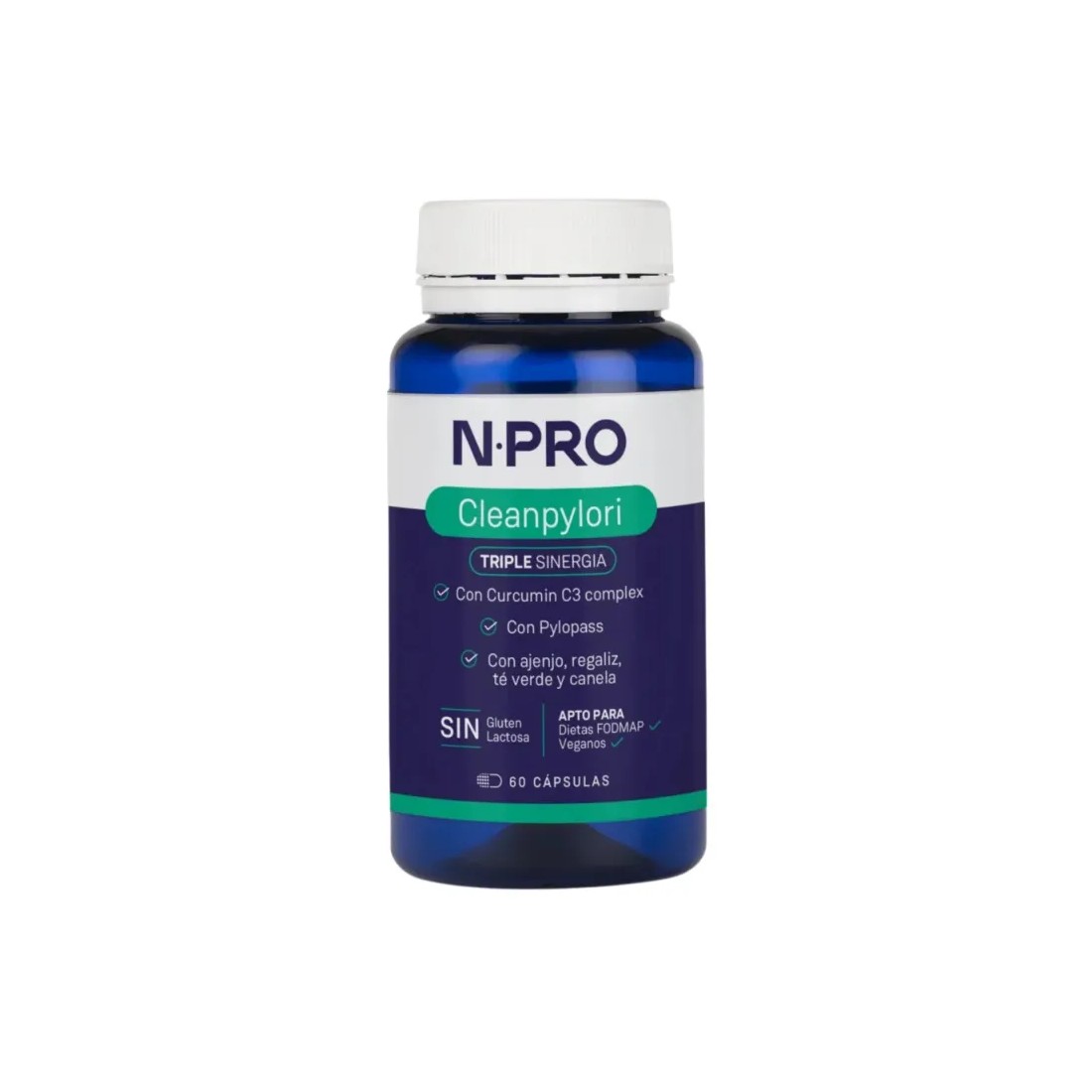 NPRO Cleanpylori 60 Cápsulas