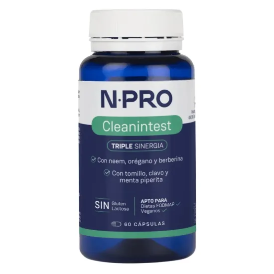 NPRO Cleanintest 60 Cápsulas