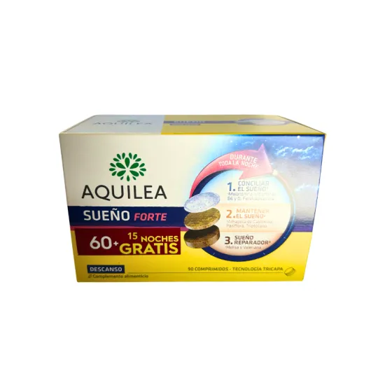 Uriach Aquilea Sueño Forte PACK 60 Comprimidos + 15 GRATIS