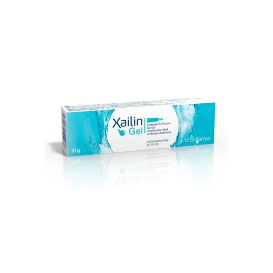 Xailin Gel Esteril Multidosis Unguento Oftalmico Lubricante 10 Gramos