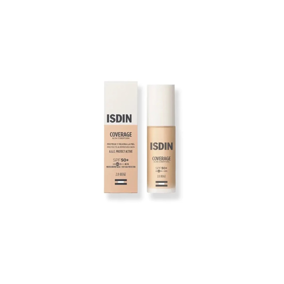 Isdin Coverage Alta Cobertura SPF50+ Color Beige 30 Gr