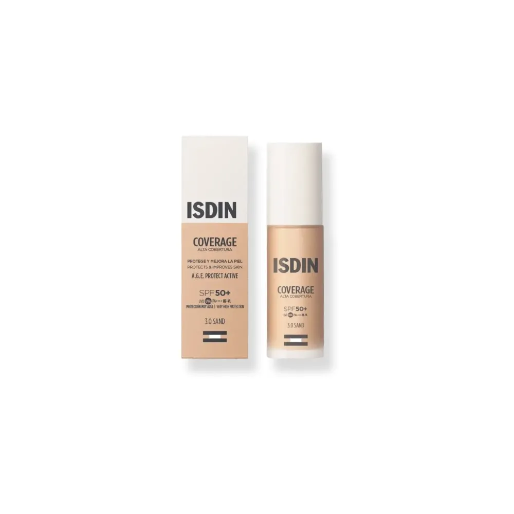 Isdin Coverage Alta Cobertura SPF50+ Color Sand 30 Gr