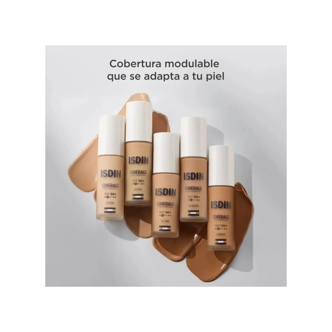 Compra Isdin Coverage Alta Cobertura SPF50+ Color Golden 30 Gr al mejor precio | Más Parafarmacia